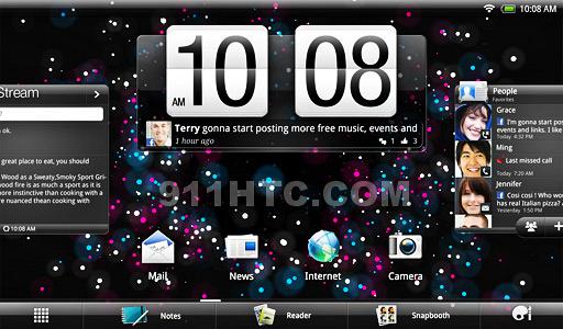 HTC Puccini Leaked Interface